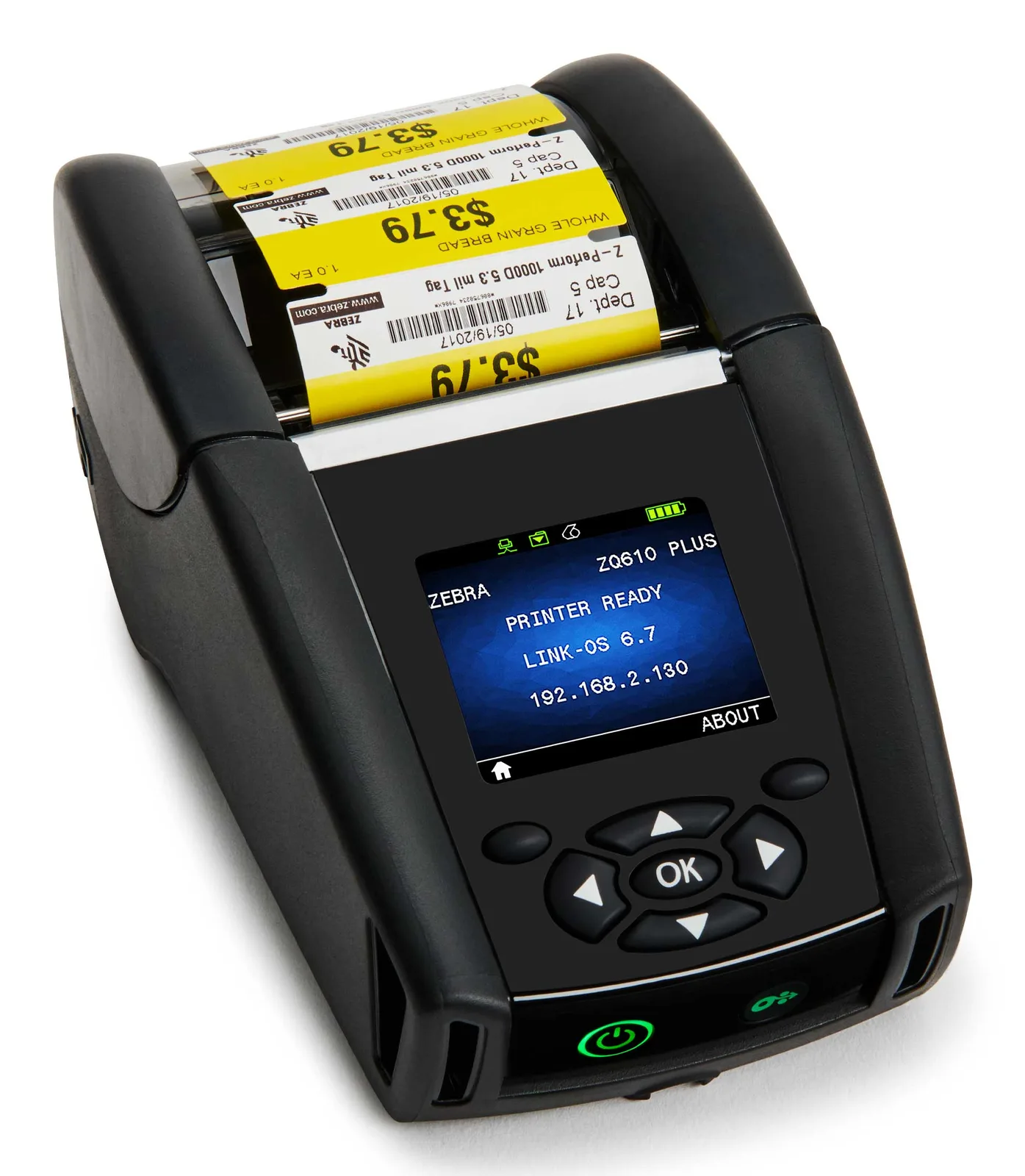 Zebra ZQ610 Plus ZQ61-AUXA004-00 Etiket Yazıcıları