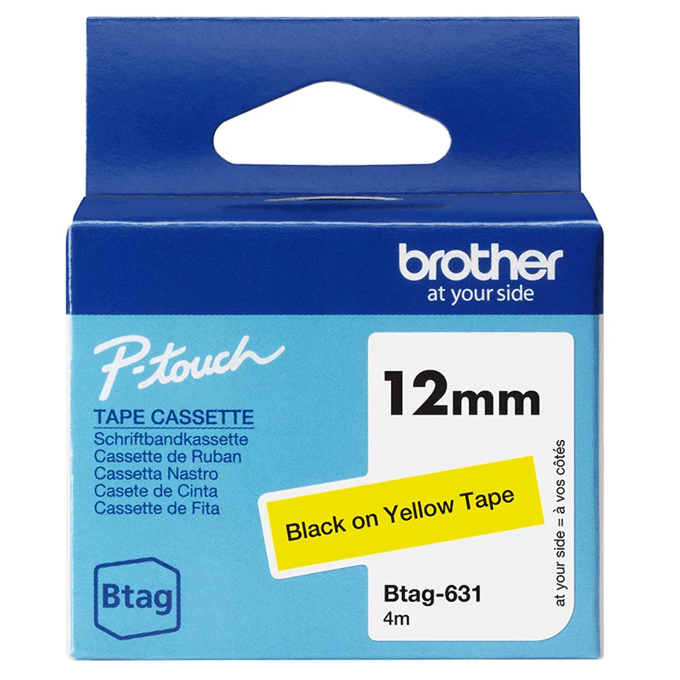 Brother BTAG-631 Etiketleme Bantları