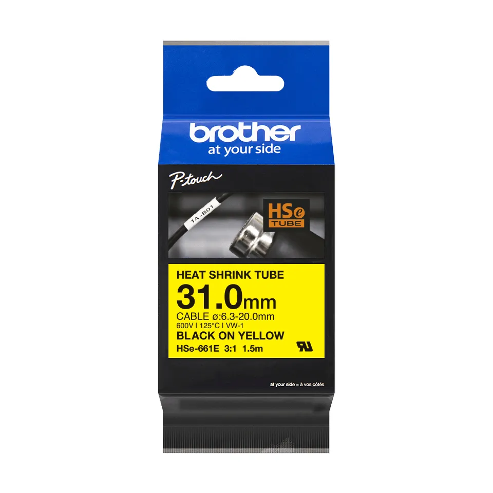 Brother HSe-661E HSE661E Etiketleme Bantları