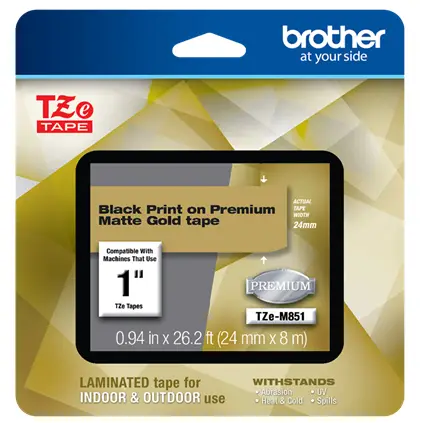 Brother TZEM851 Etiketleme Bantları