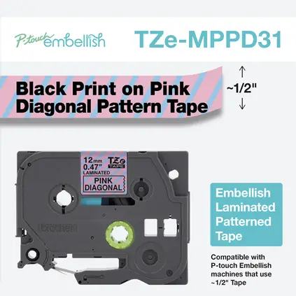 Brother TZEMPPD31 Etiketleme Bantları