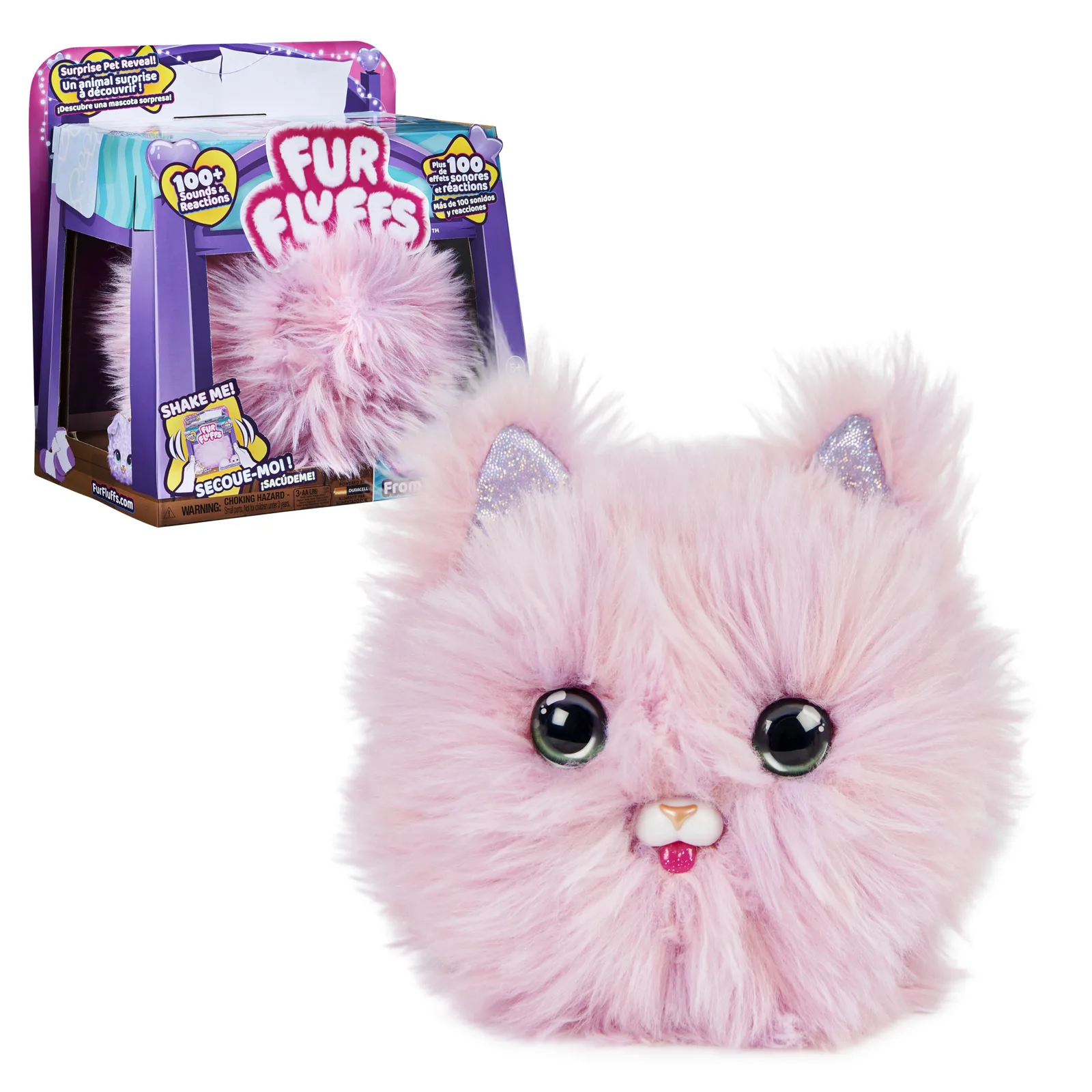 Spin Master POM INA FurFluffs Kitty GML 6065307 Etkileşimli Oyuncak