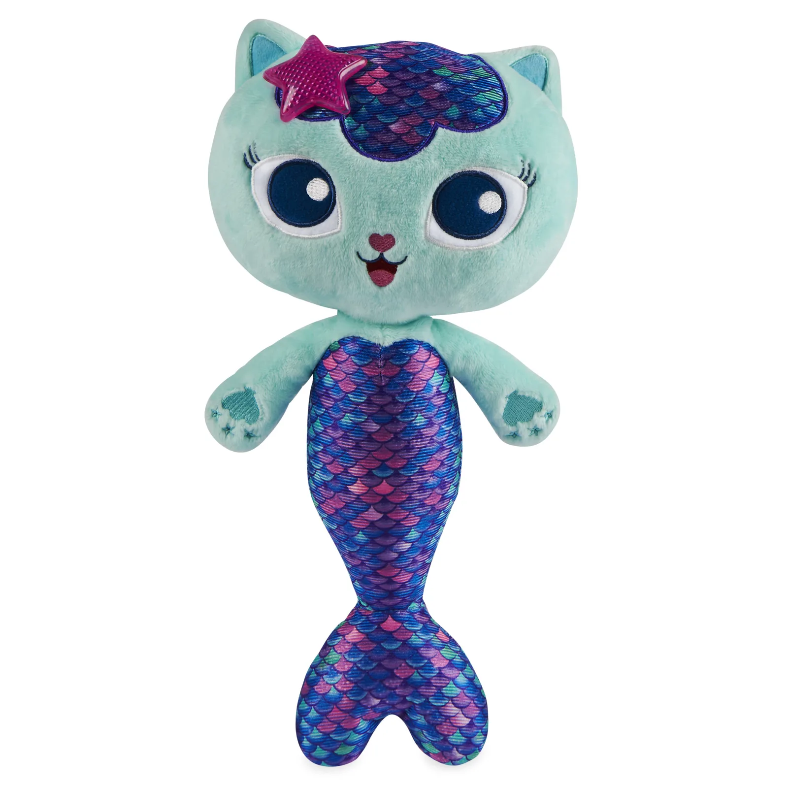 Spin Master Gabby's Dollhouse GDH PLH Feature Plush MerCat GML 6064359 Thumbnail 0