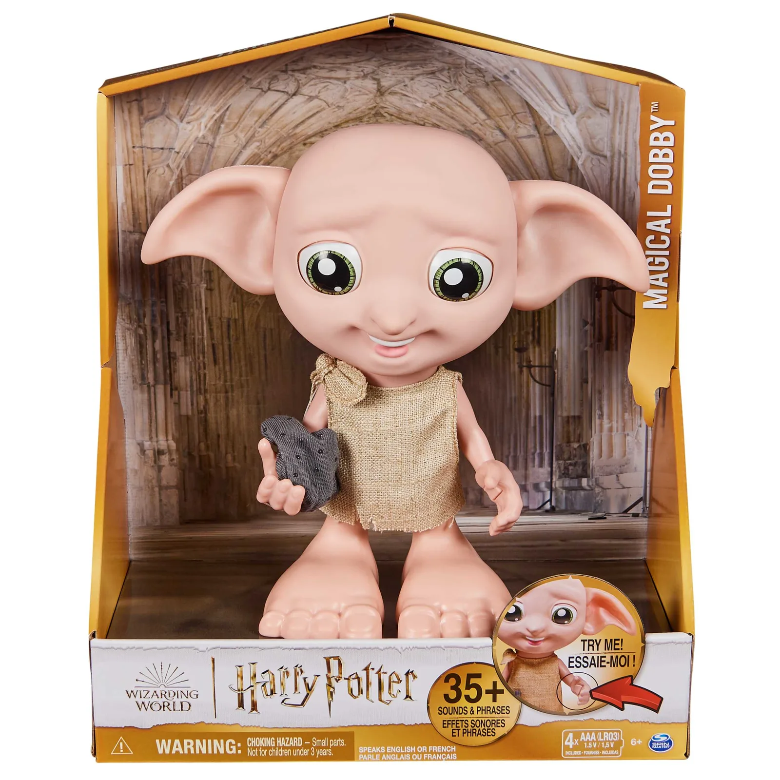 Spin Master Wizarding World Harry Potter Doby 6069165 Thumbnail 2