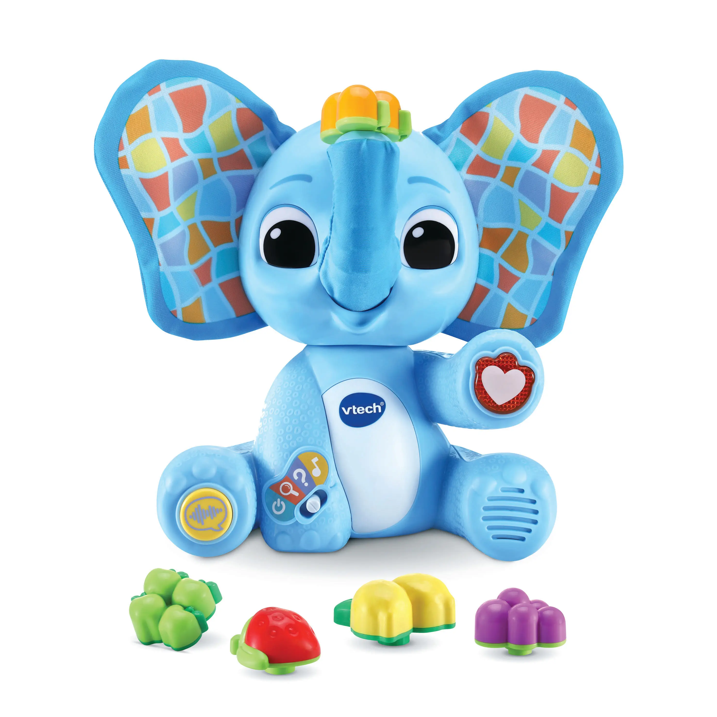 VTech GONTRAN, MON ÉLÉPHANT GOURMAND 80-552705 Etkileşimli Oyuncak