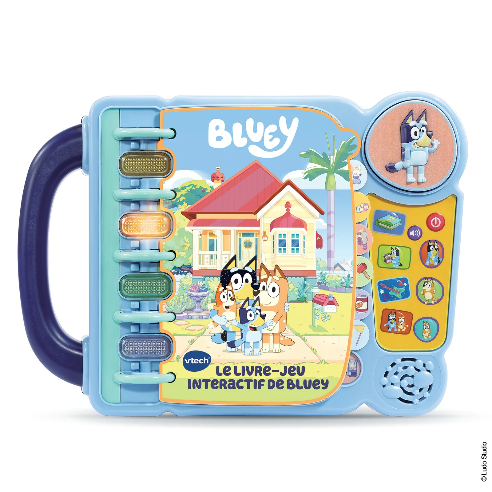 VTech BLUEY - MON LIVRE-JEU INTERACTIF 80-541205 Etkileşimli Oyuncak