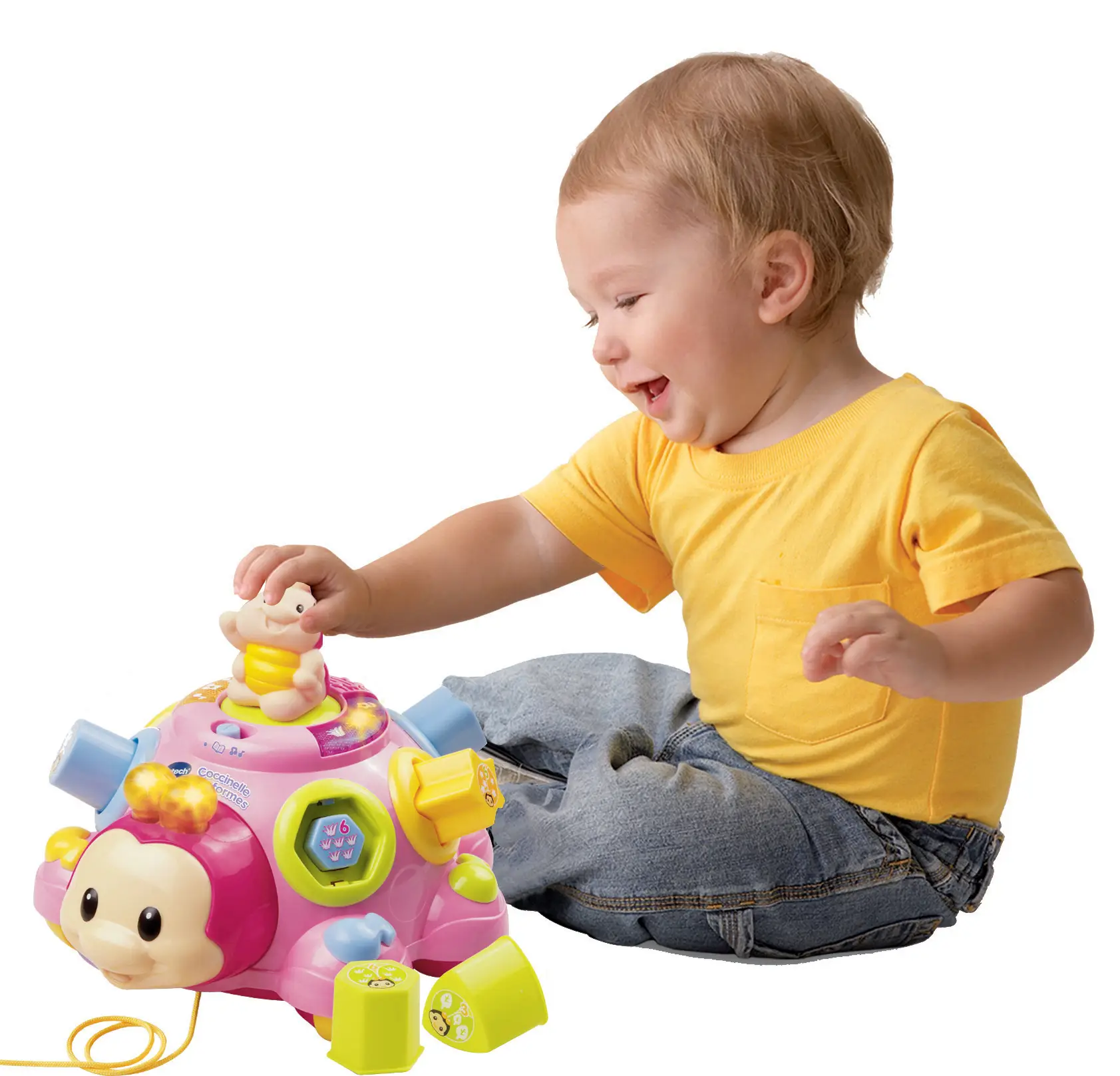 VTech Coccinelle des formes rose 80-111255 Etkileşimli Oyuncak