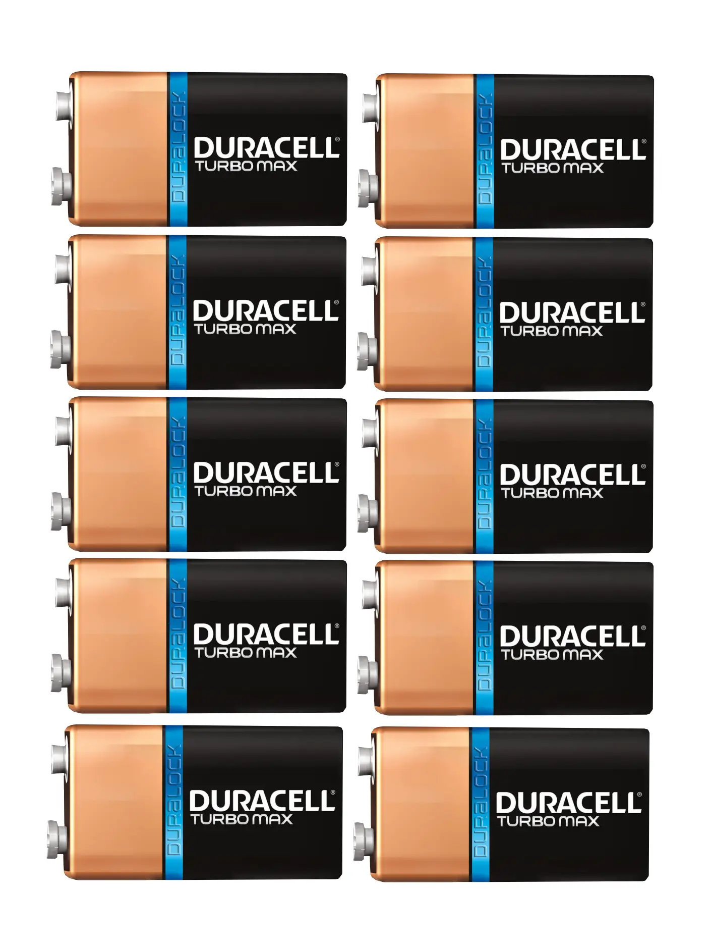 Duracell Turbo Max 9V, 1 5000394118249 Ev İçi Kullanım Bataryaları