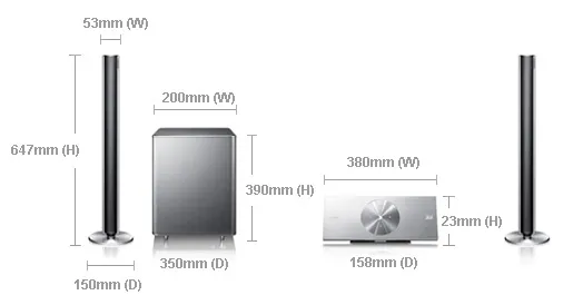 Samsung HT-ES8200/XU Thumbnail 3