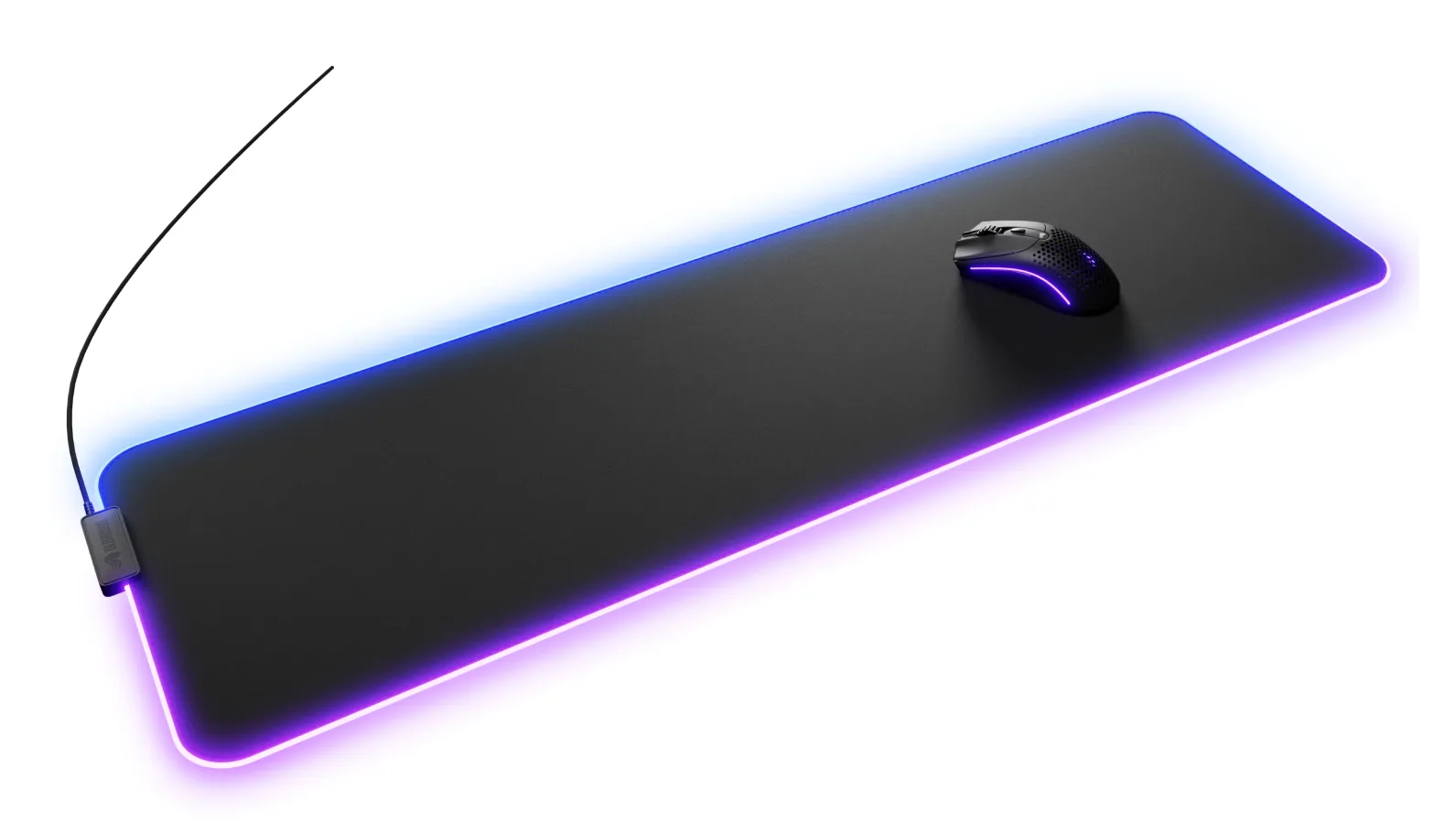 Glorious Gaming Mouse Pad 2 GLED, LE GLO-MP2-GLED-LE-B Thumbnail 1