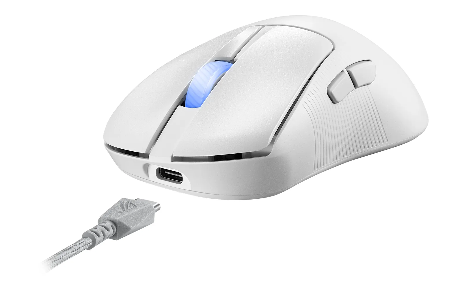 ASUS ROG Keris II Ace Wireless AimPoint White 90MP03N0-BMUA10 42000 DPI Bluetooth Oyuncu Faresi Thumbnail 11