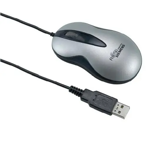 Fujitsu Mini Optical Wheel USB S26381-K452-L100 400 DPI Optik Mouse Fare