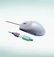 Fujitsu Optical Wheel S26381-K403-L100 400 DPI Optik Mouse Fare