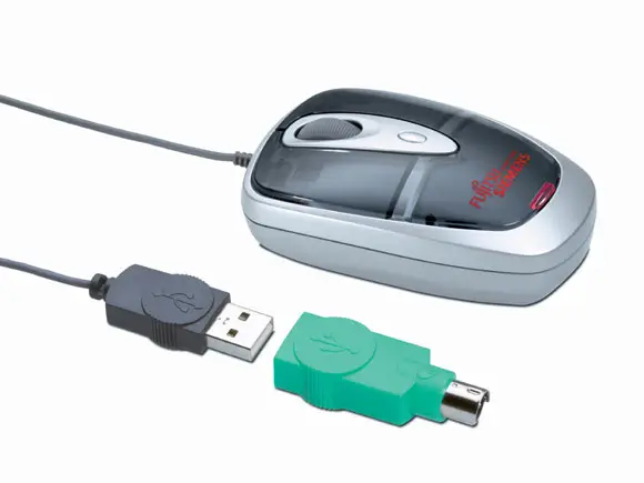 Fujitsu TOUCHBIRD Optical MB S26381-K352-L100 400 DPI Optik Mouse Fare