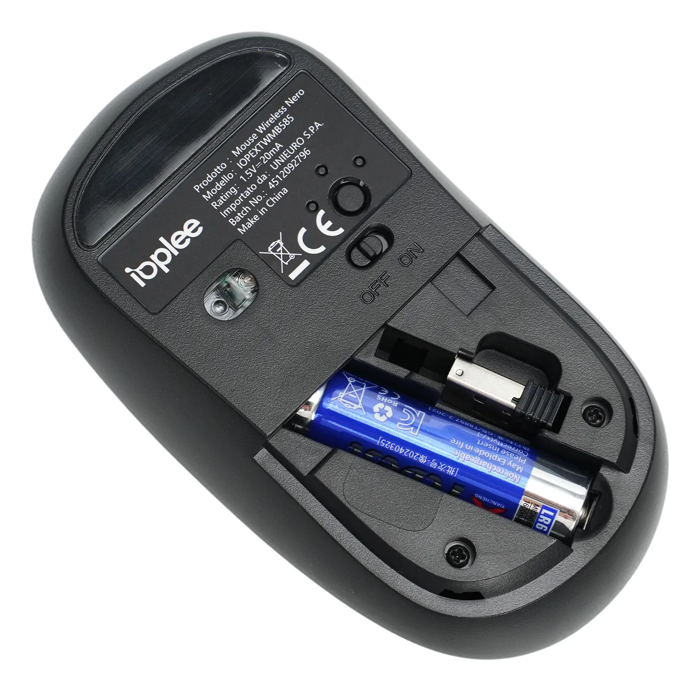 IOPLEE IOPEXTWMB585 1600 DPI Bluetooth Kablosuz Mouse Thumbnail 6