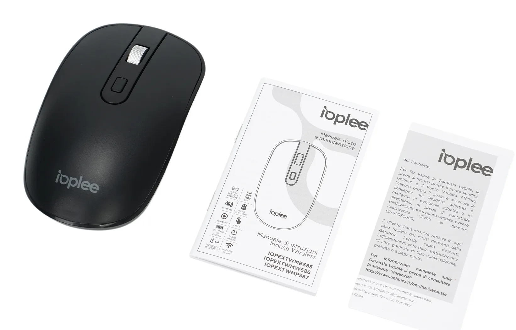 IOPLEE IOPEXTWMB585 1600 DPI Bluetooth Kablosuz Mouse Thumbnail 8