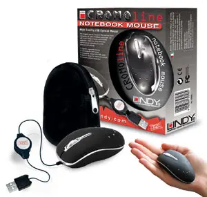 Lindy Mini Optical 20590 800 DPI Optik Mouse Fare