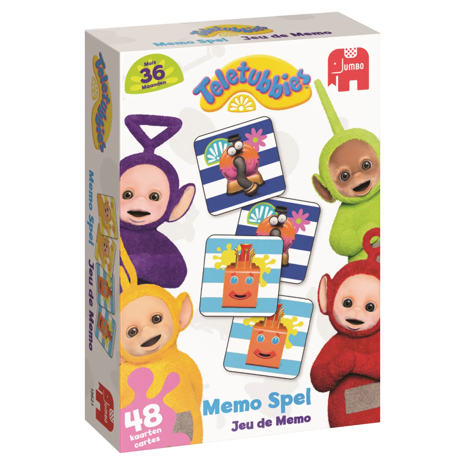 Jumbo Teletubbies Memo 19521 Kart Oyunu