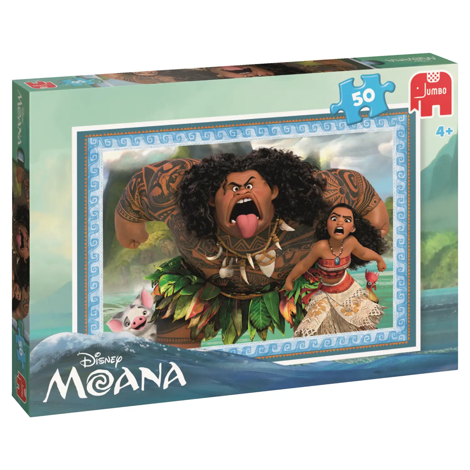 Jumbo Moana assortment a 3 Puzzles 19652 50 Parça Puzzle