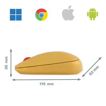 Leitz Cosy 65310019 4000 DPI Bluetooth Kablosuz Mouse Thumbnail 6