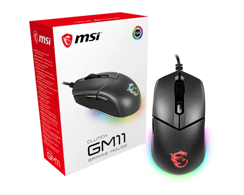 MSI 8936250 5000 DPI Oyuncu Faresi Farele