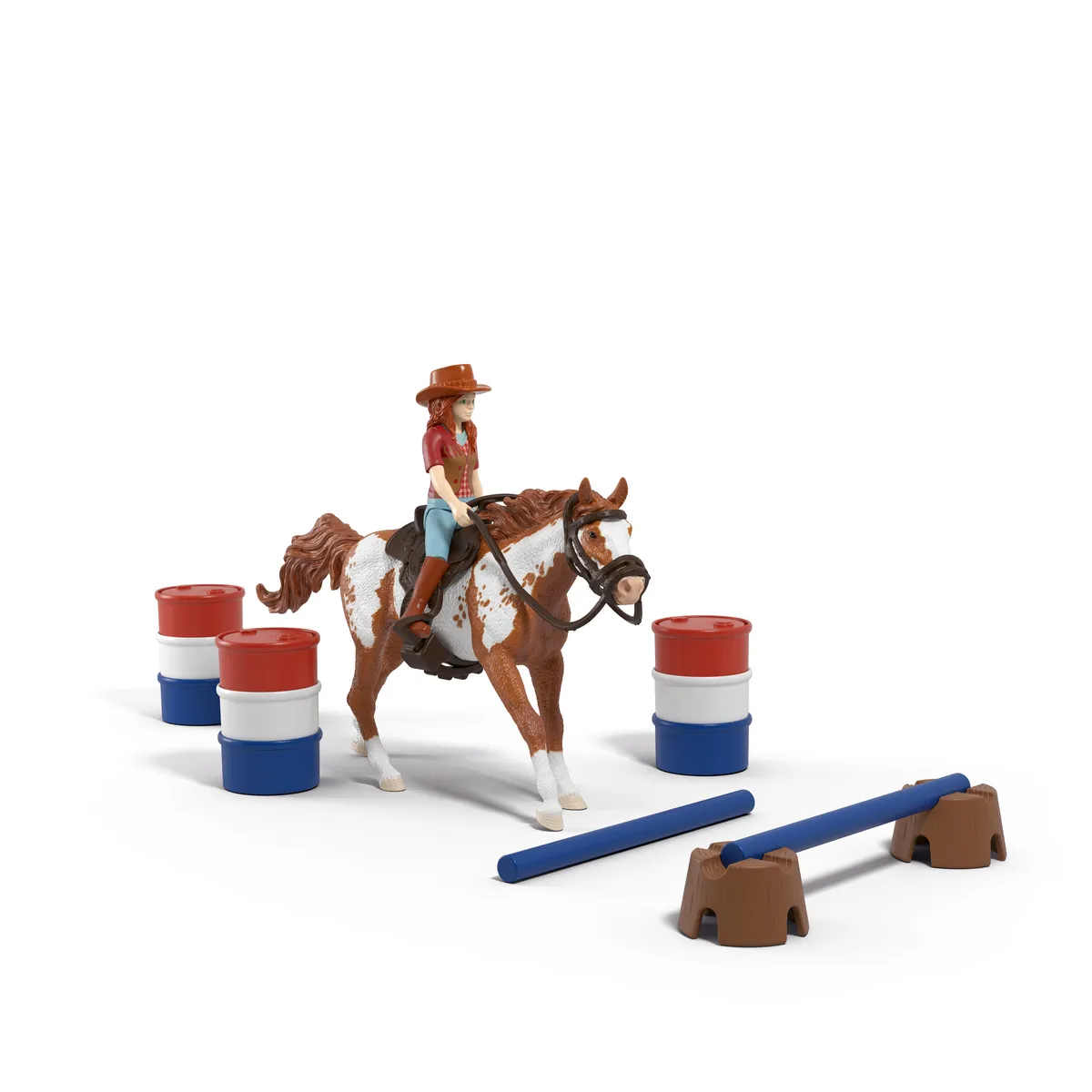 schleich HORSE CLUB 42775 Horses At 7 Parça Oyuncak Figür Figür Oyuncak