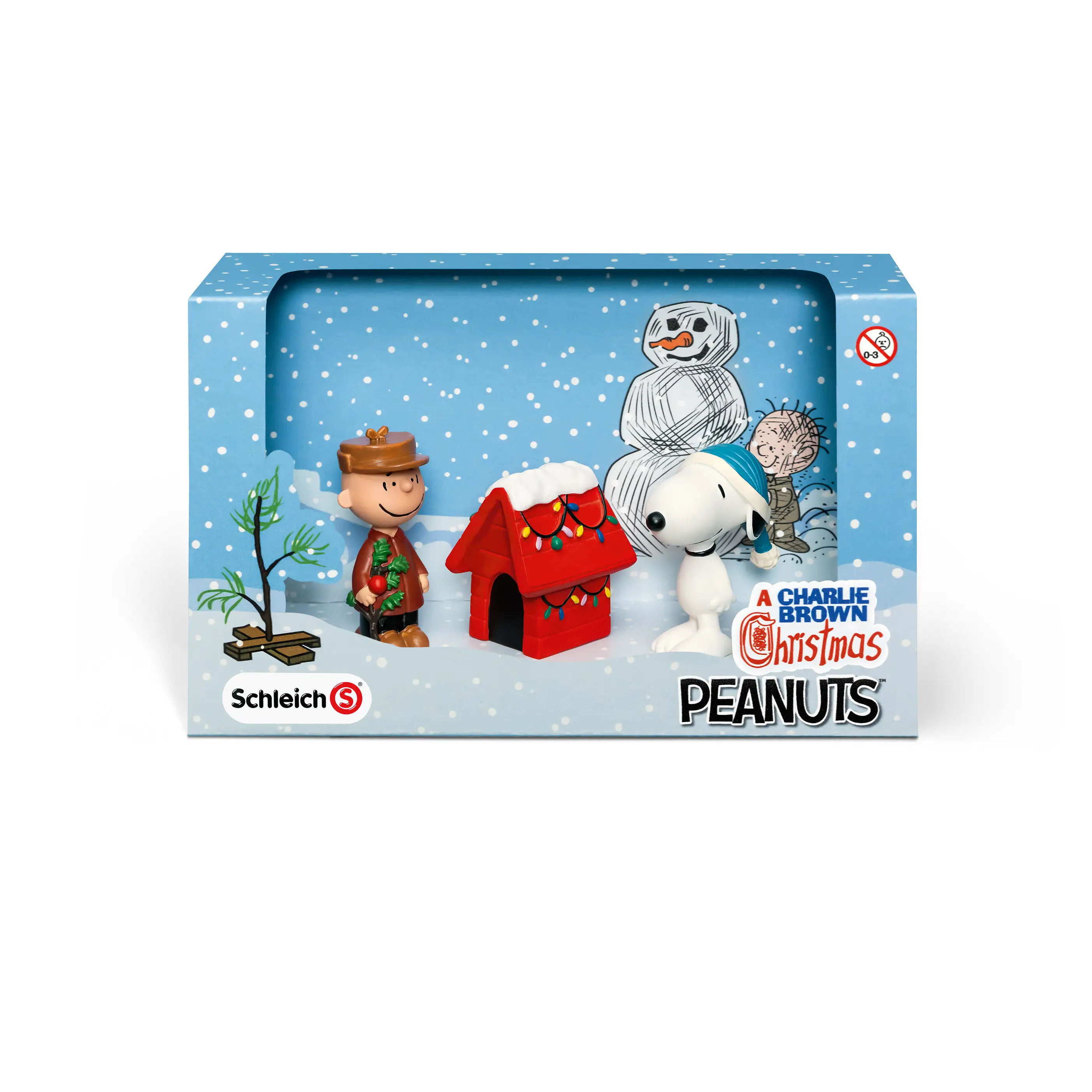 schleich 22017 Peanuts 4 Parça Oyuncak Figür Figür Oyuncak