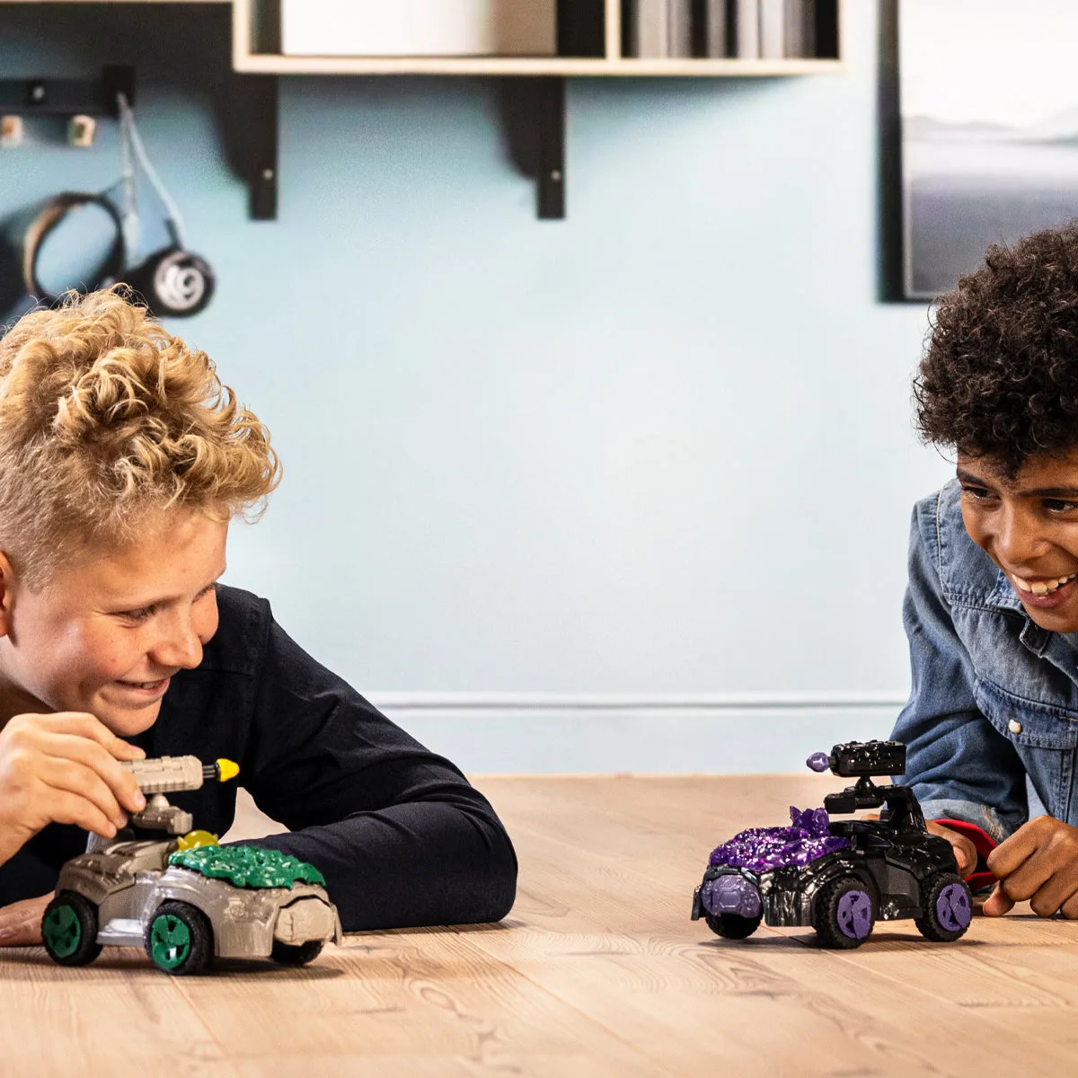 schleich 42671 Robots / Mini Creatures, Jungle World, Crashmobil 17 Parça Oyuncak Figür Thumbnail 7