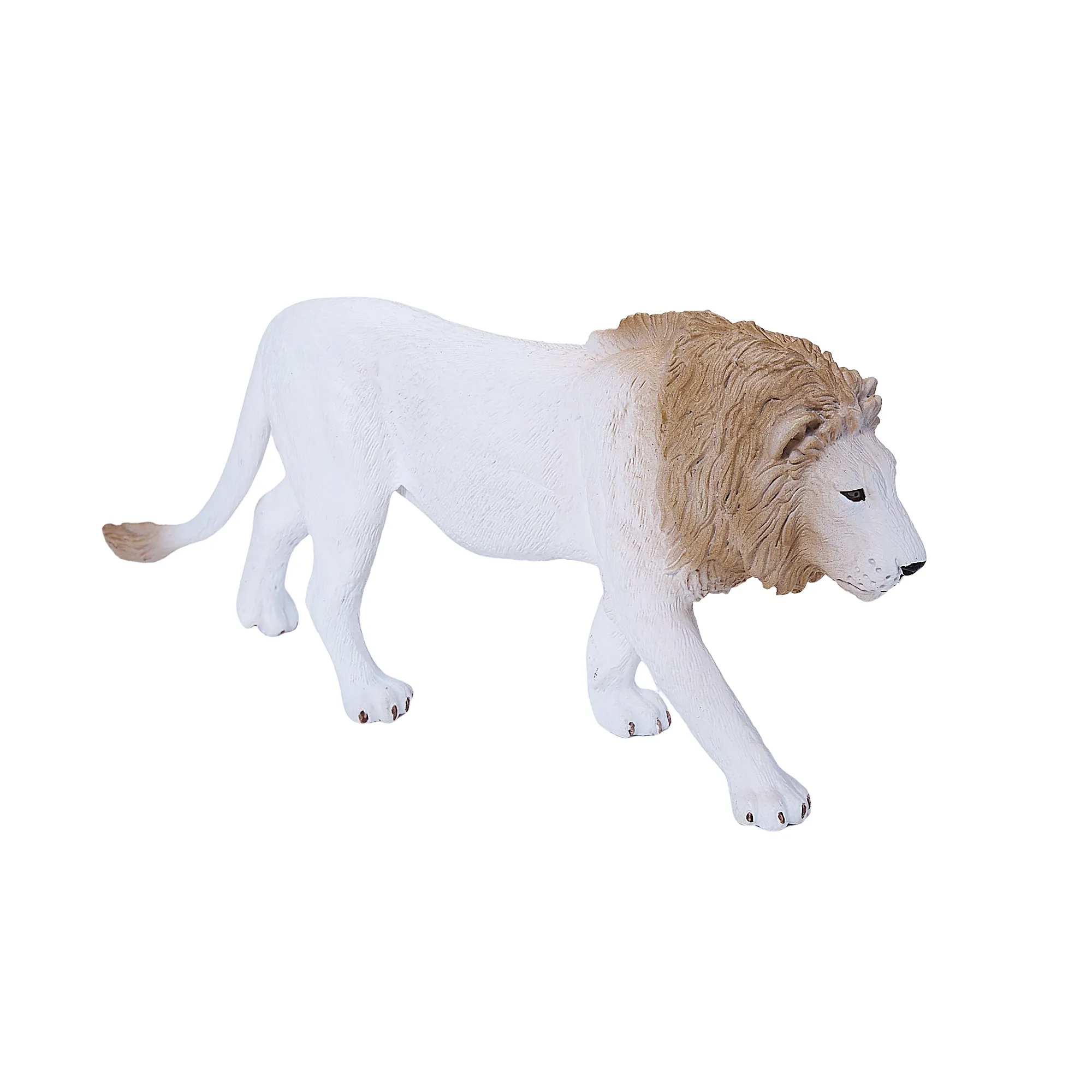 Mojo Fun White Male Lion 381093 Wildlife Aslan Oyuncak Figür Thumbnail 5