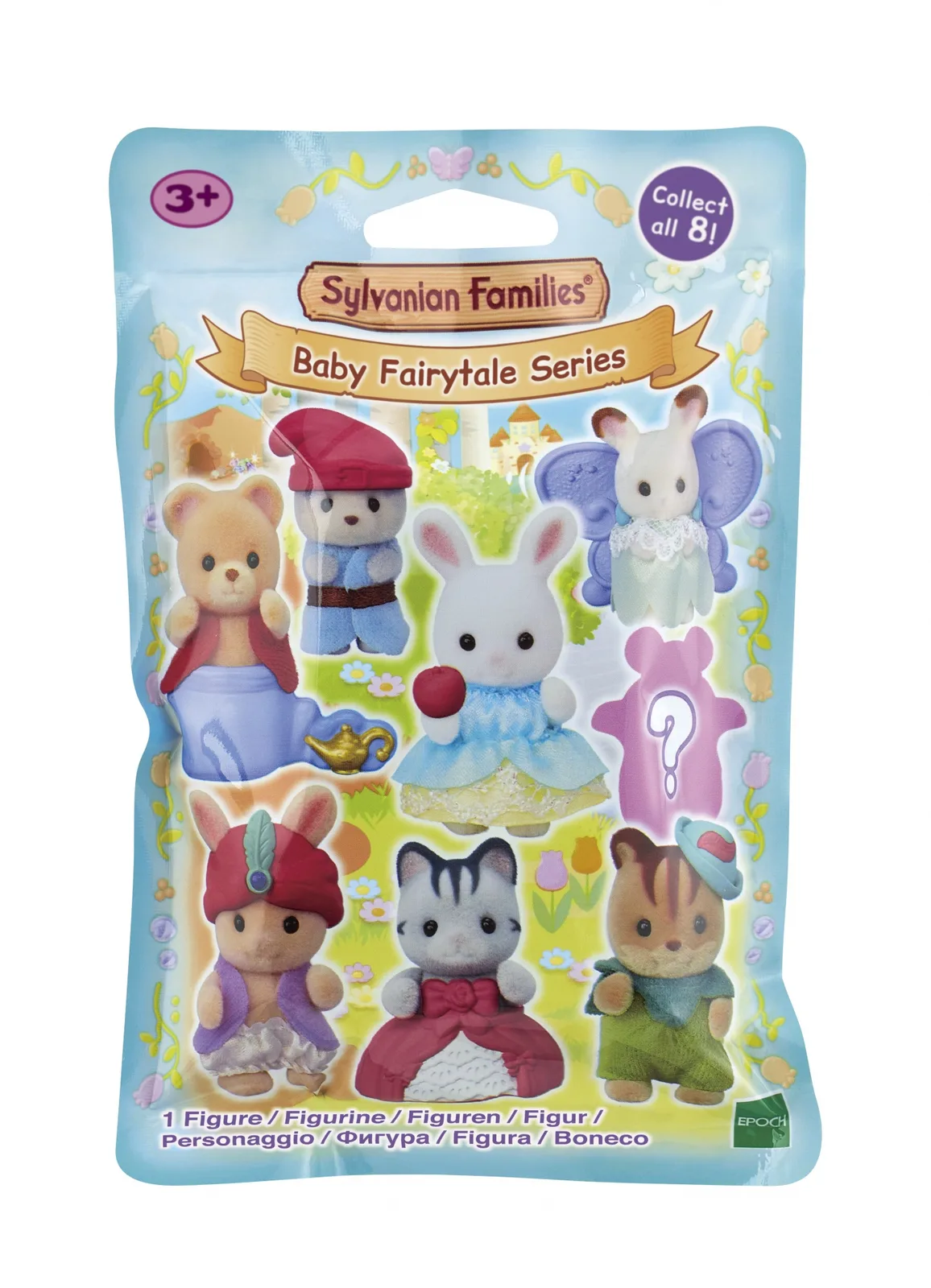 Sylvanian Families 5699 Ayı, Kedi, Köpek, Tavşan 8 Parça Oyuncak Figür Thumbnail 5