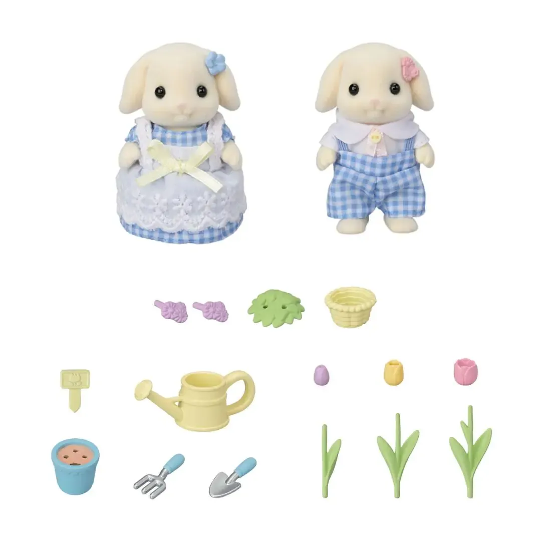 Sylvanian Families 5736 Tavşan 7 Parça Oyuncak Figür Thumbnail 4