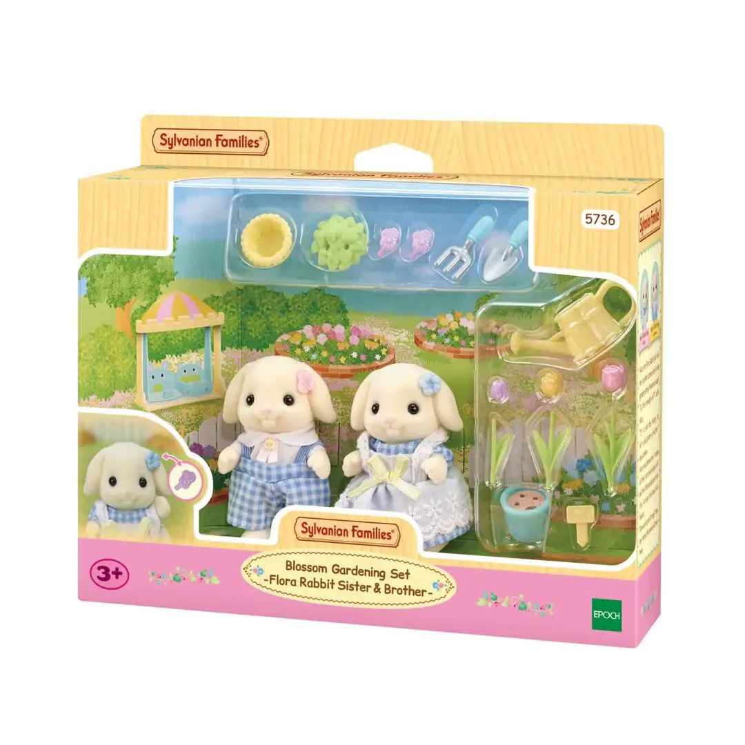 Sylvanian Families 5736 Tavşan 7 Parça Oyuncak Figür Thumbnail 0