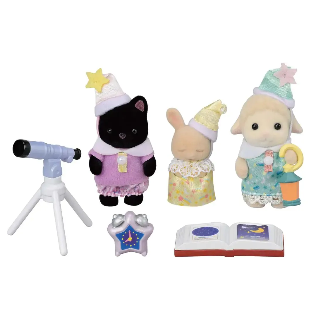 Sylvanian Families 5750 Kedi, Tavşan 7 Parça Oyuncak Figür Thumbnail 5