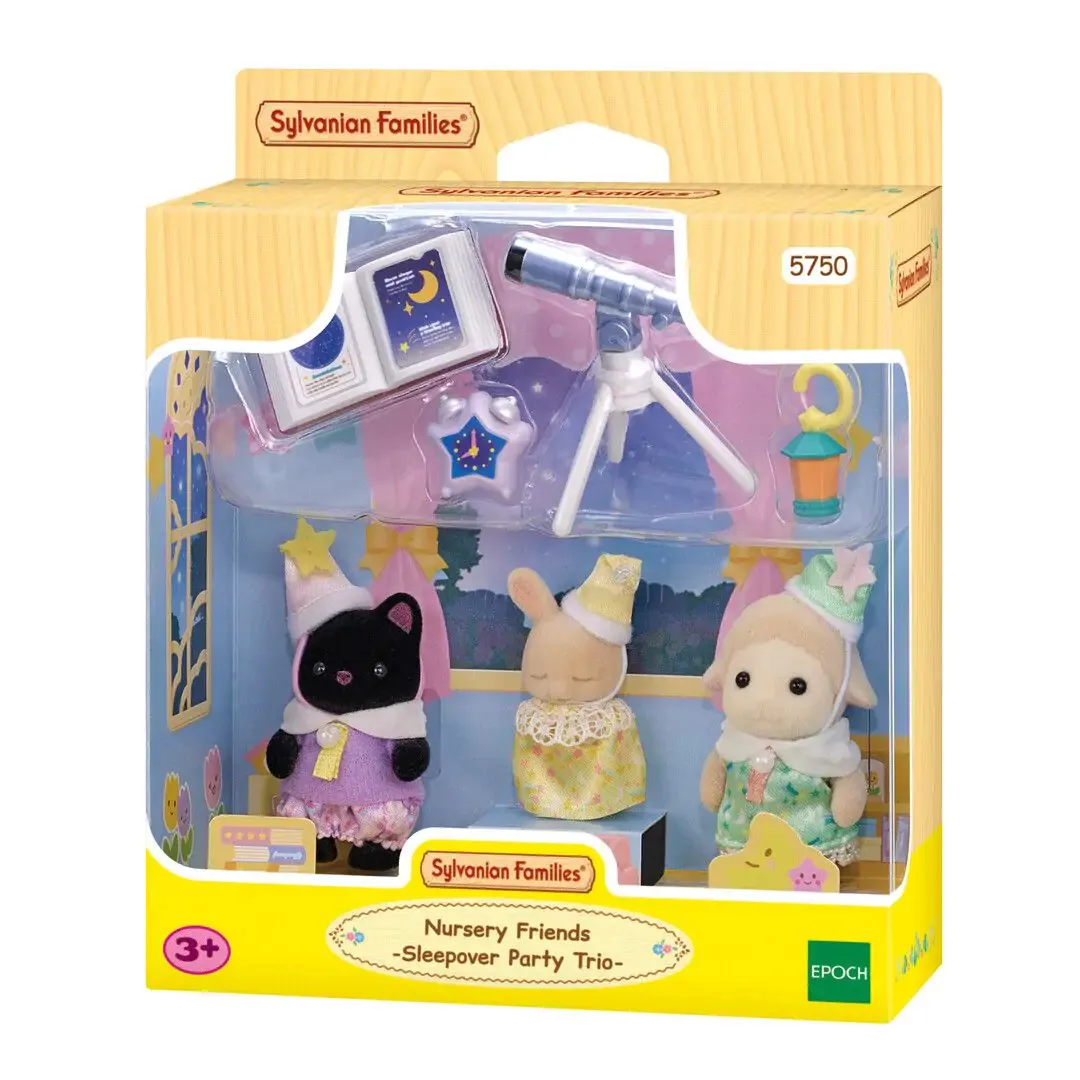 Sylvanian Families 5750 Kedi, Tavşan 7 Parça Oyuncak Figür Figür Oyuncak