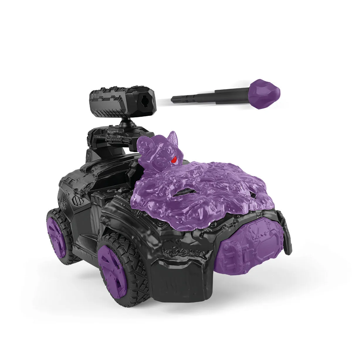schleich 42672 Robots / Mini Creatures, Crashmobil, Shadow World 17 Parça Oyuncak Figür Figür Oyuncak