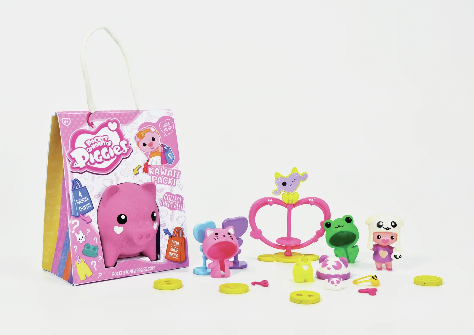 Pocket Money Piggies Kawaii Pack 37317 Oyuncak Figür Figür Oyuncak