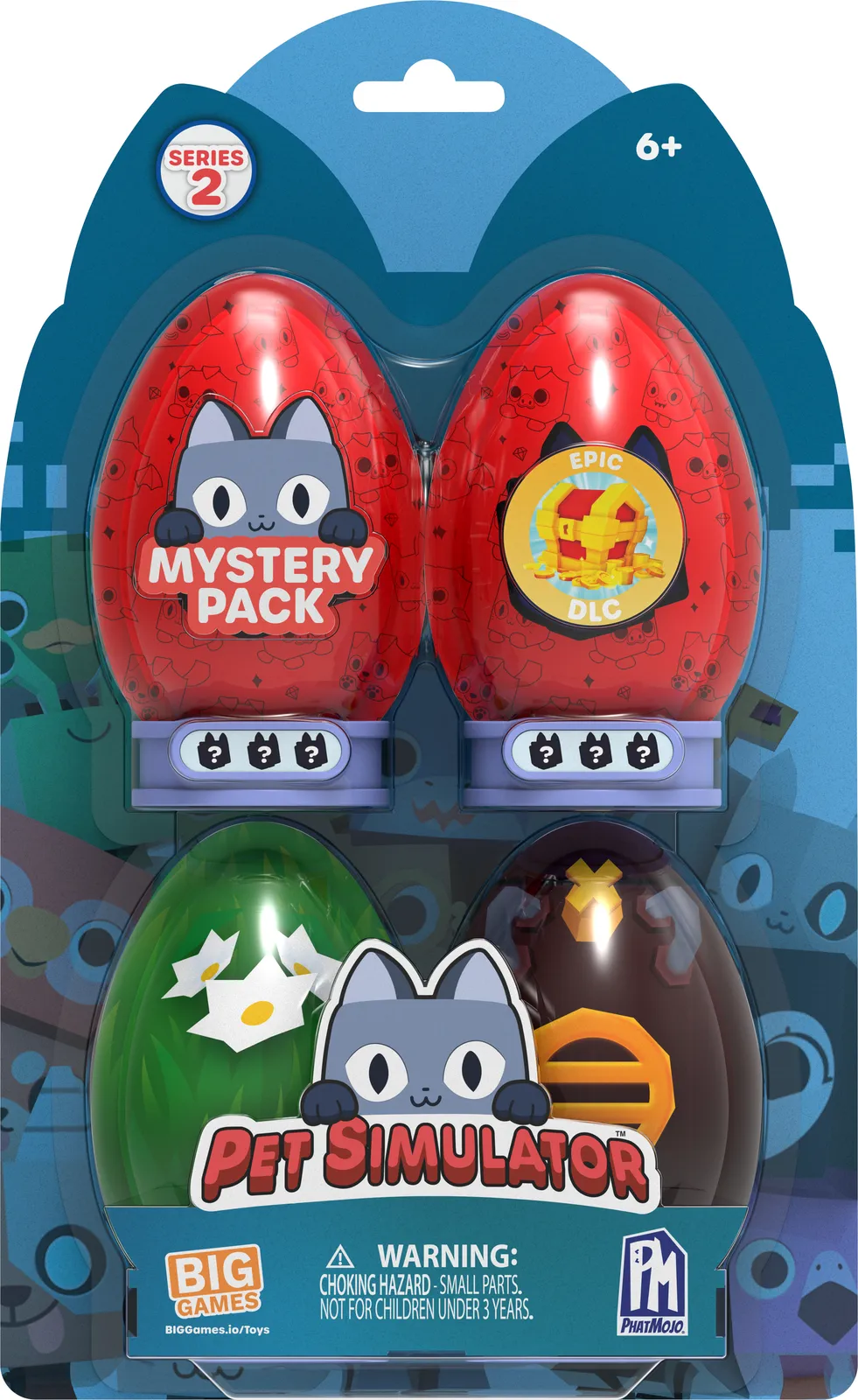 Pet Simulator Core Minifigure 4-Pack - 2 39244 4 Parça Oyuncak Figür Figür Oyuncak