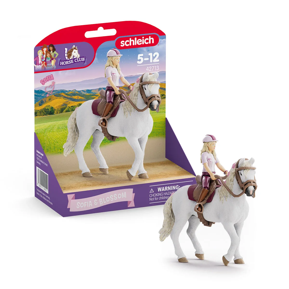 schleich HORSE CLUB 42713 Horses At 6 Parça Oyuncak Figür Figür Oyuncak