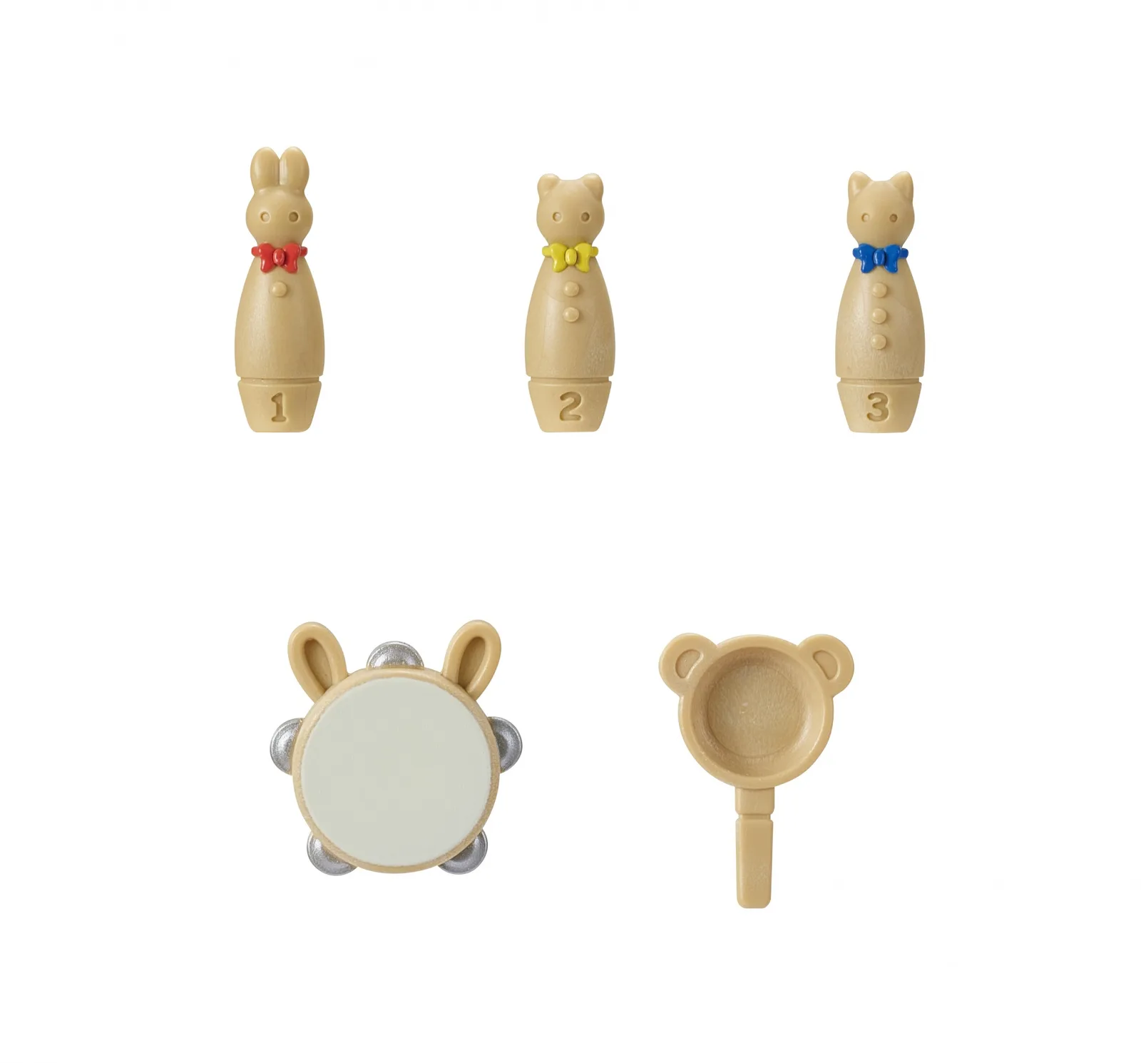 Sylvanian Families 5709 Panda, Tavşan 14 Parça Oyuncak Figür Thumbnail 11