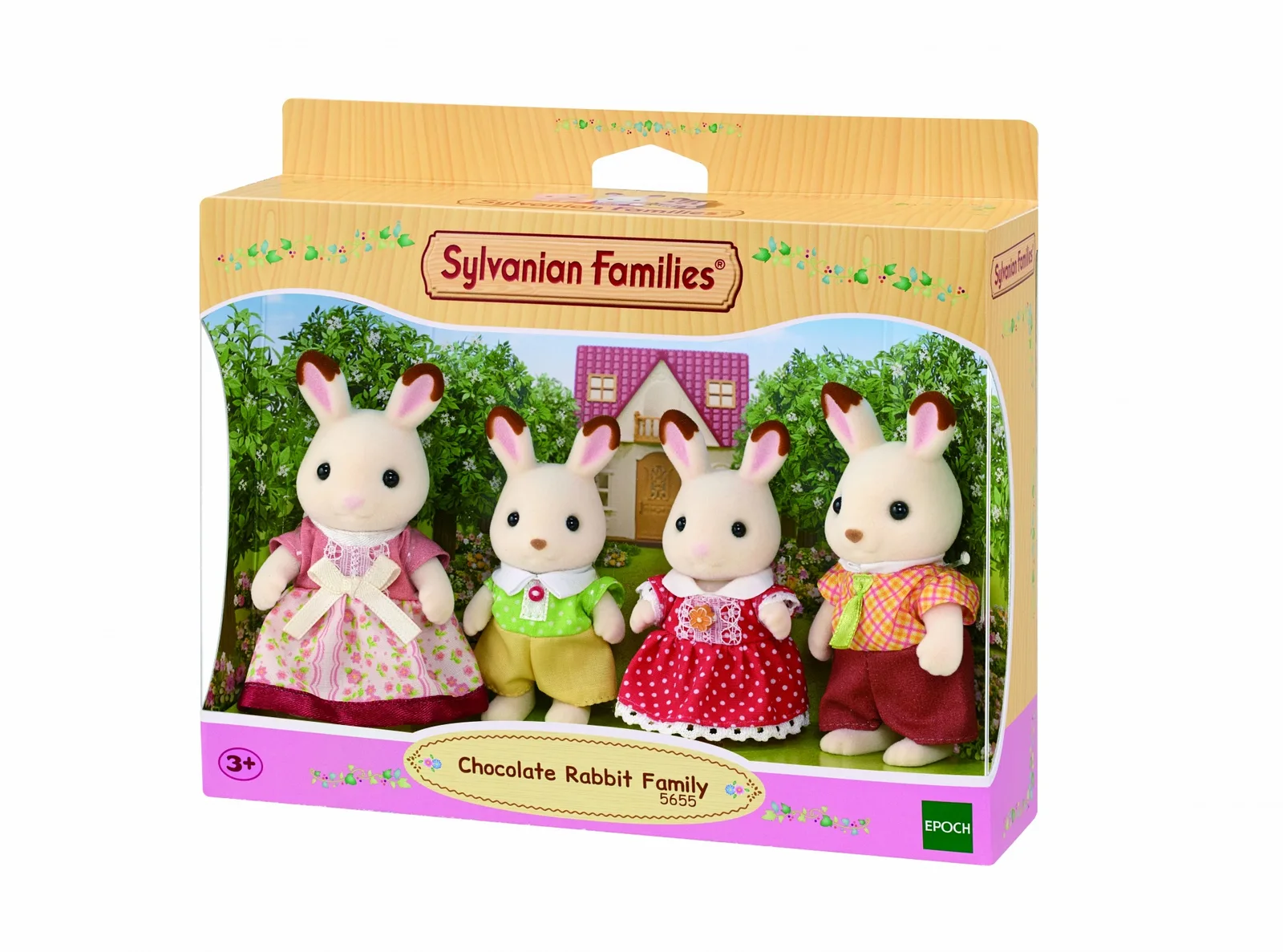 Sylvanian Families 5655 Tavşan 4 Parça Oyuncak Figür Thumbnail 3