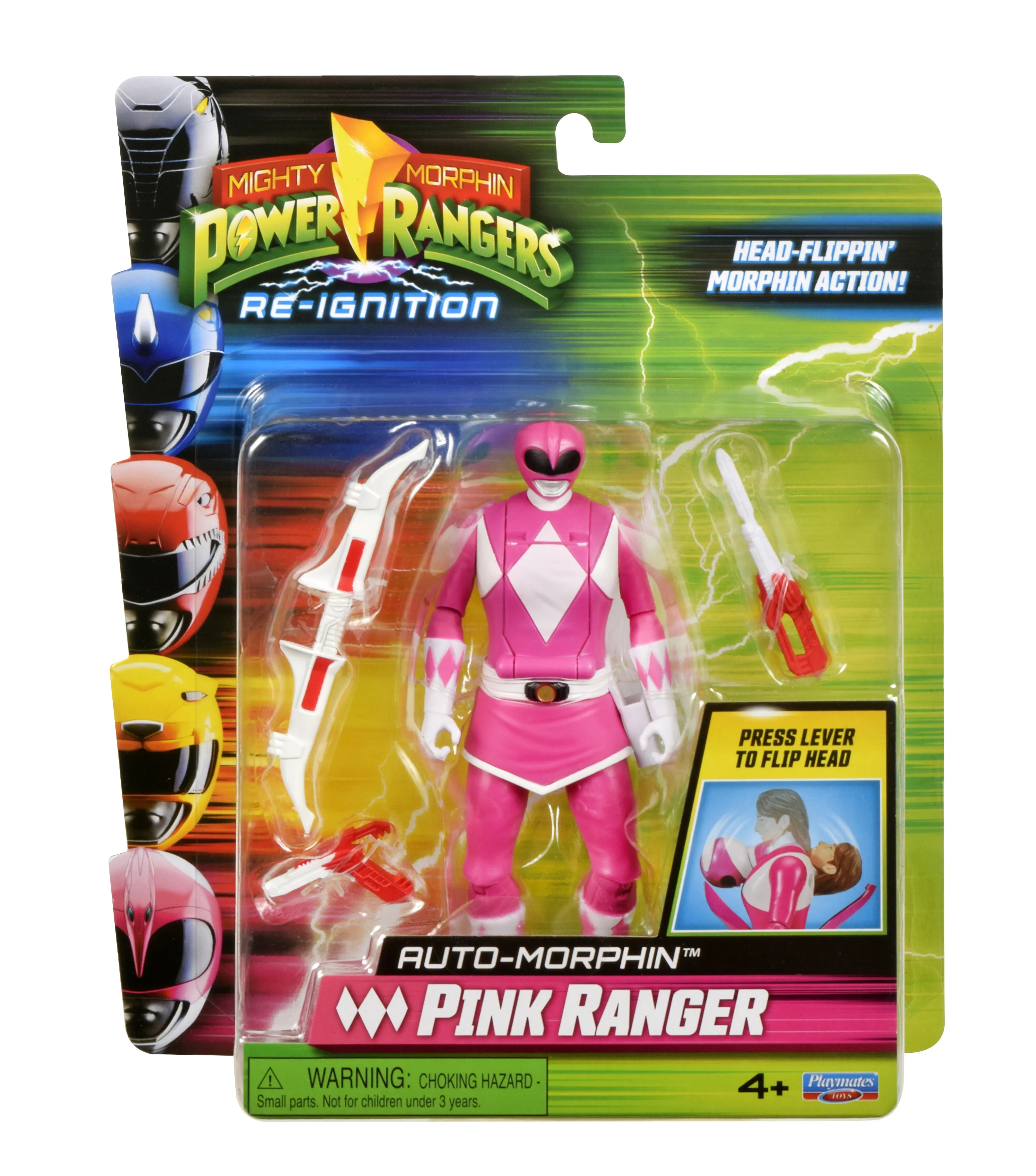 Power Rangers Auto-Morphin Pink Ranger Figure 40150 Oyuncak figür Çocuk Oyuncak Şekilleri Thumbnail 0