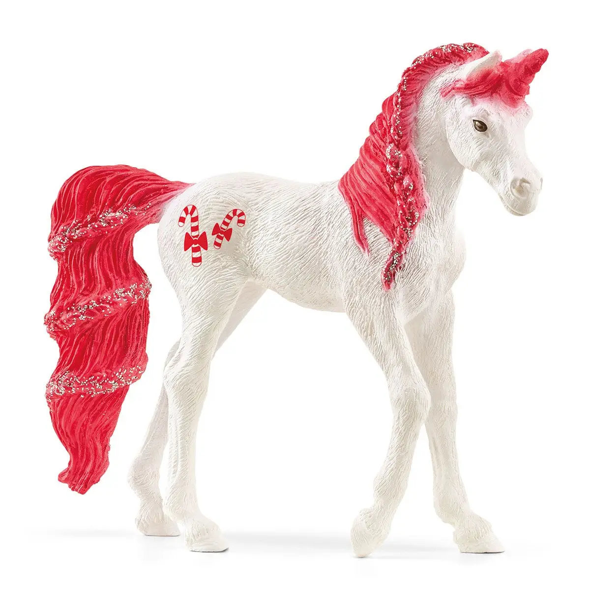 schleich Collecting unicorn Candy Cane 70729 BAYALA Unikorn Oyuncak Figür Figür Oyuncak