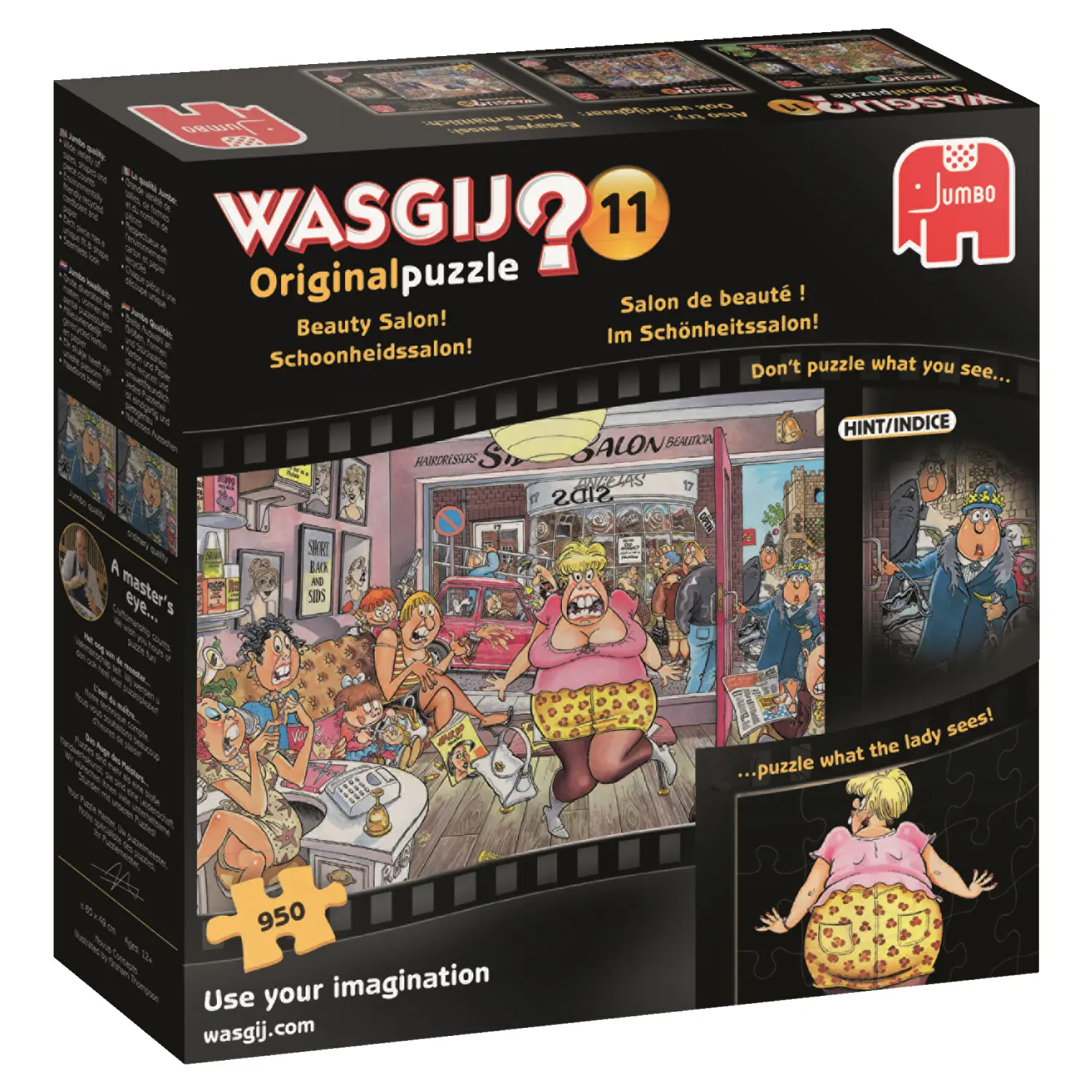 Jumbo Original 11 81536 950 Parça Puzzle Figür Oyuncak