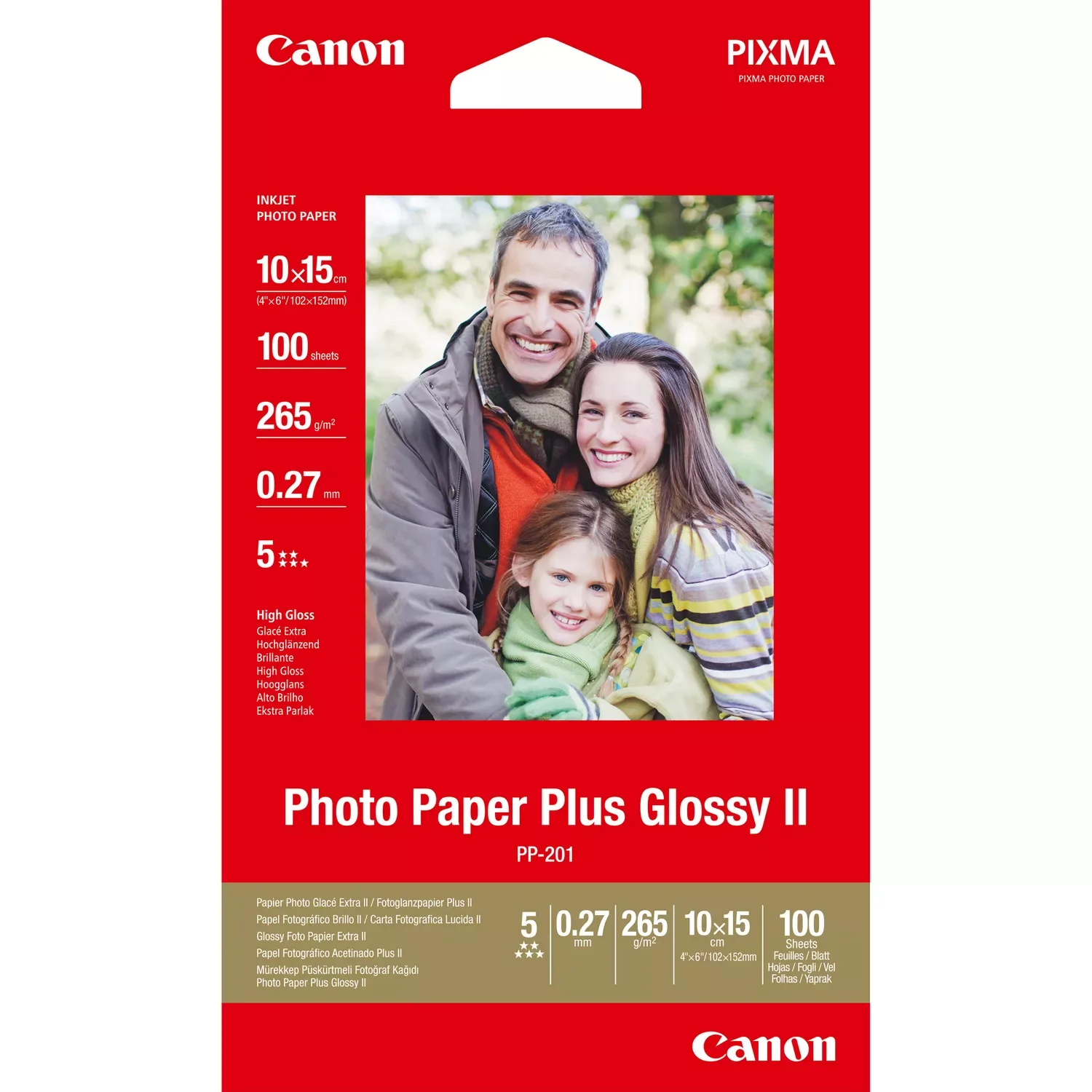 Canon PP-201 2311B072 Fotoğraf Kağıdı