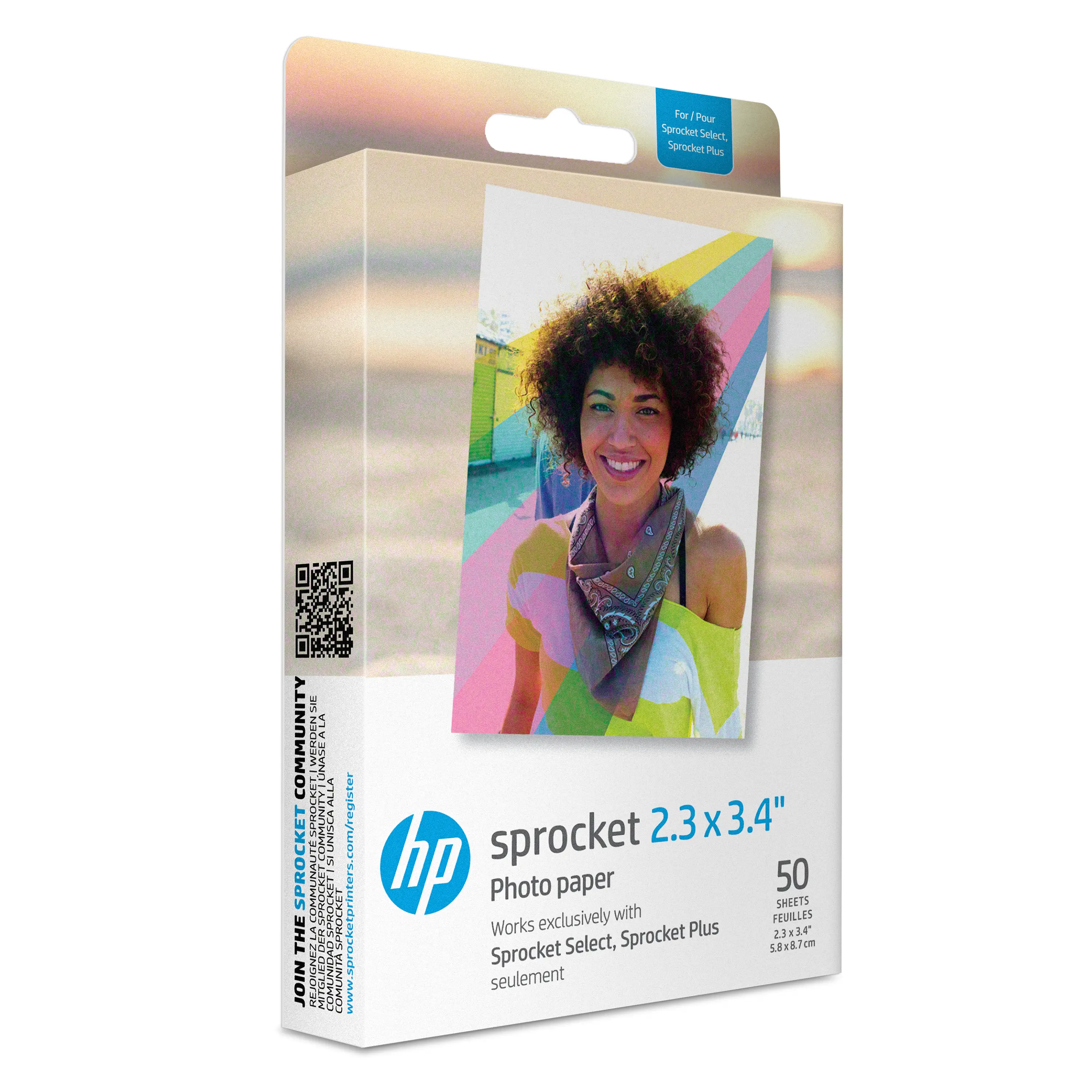 HP Sprocket 2.3" x 3.4" Premium Zink HPIZL2X350 Fotoğraf Kağıdı