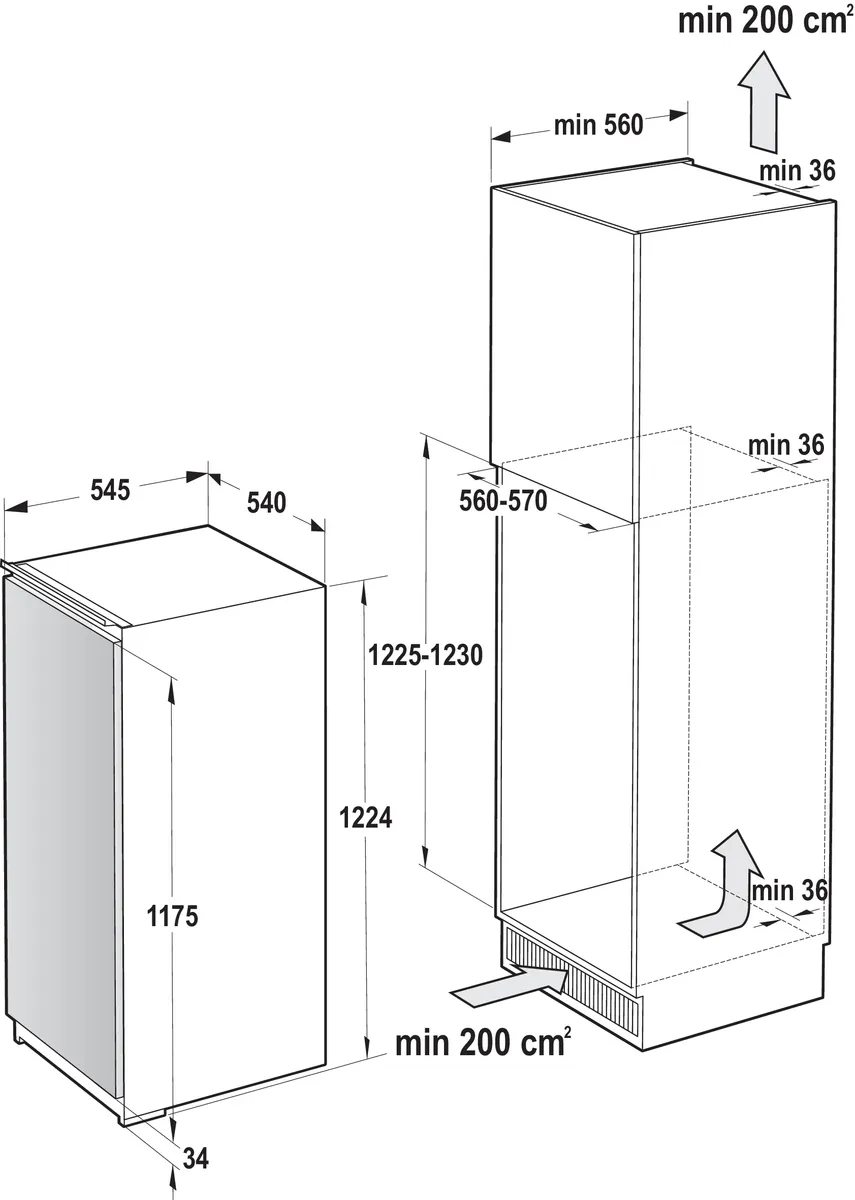 Gorenje RI412EE1 743199 Fridges
