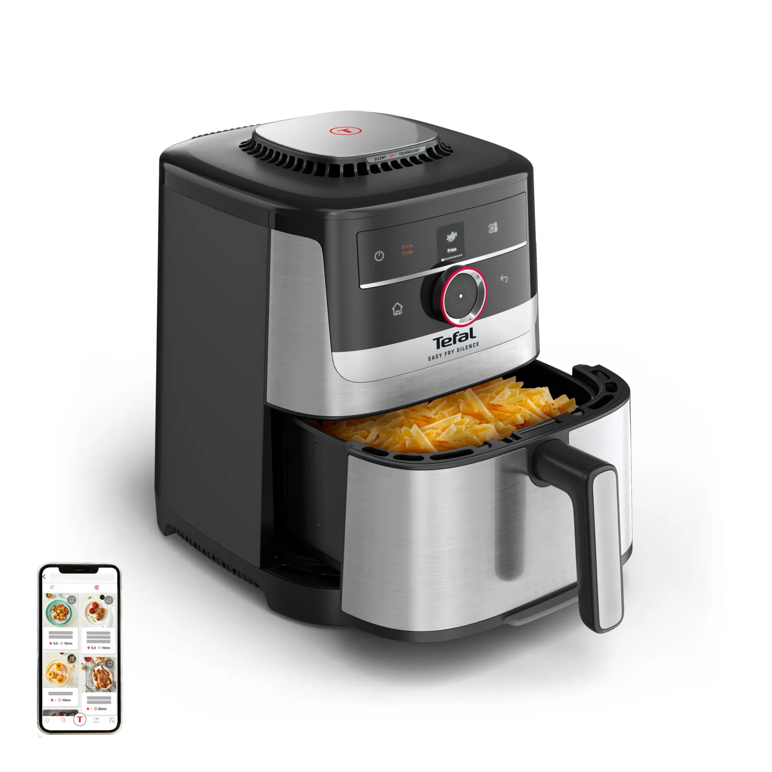 Tefal Easy Fry Smart & Silence EY572DE0 Thumbnail 0