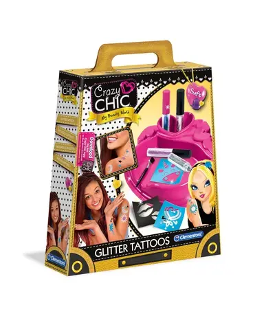 Clementoni Crazy Chic 18513 Geçici Dövme Kitleri