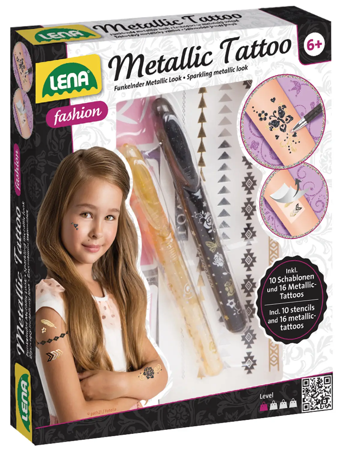 Lena SM42441 Geçici Dövme Kitleri