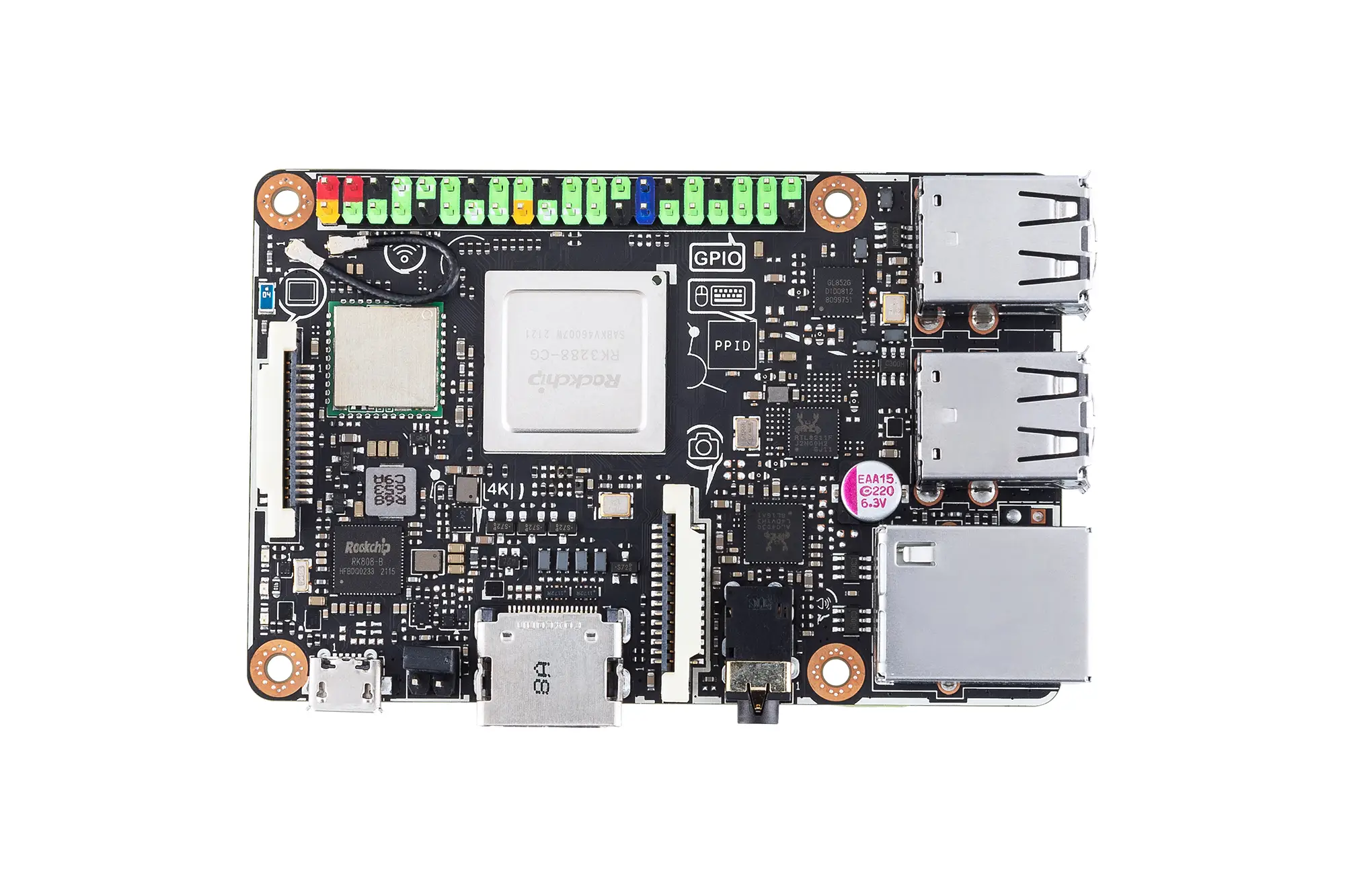 ASUS Tinker Board S R2.0 90ME03H1-M0EAY0 Geliştirme Kartları
